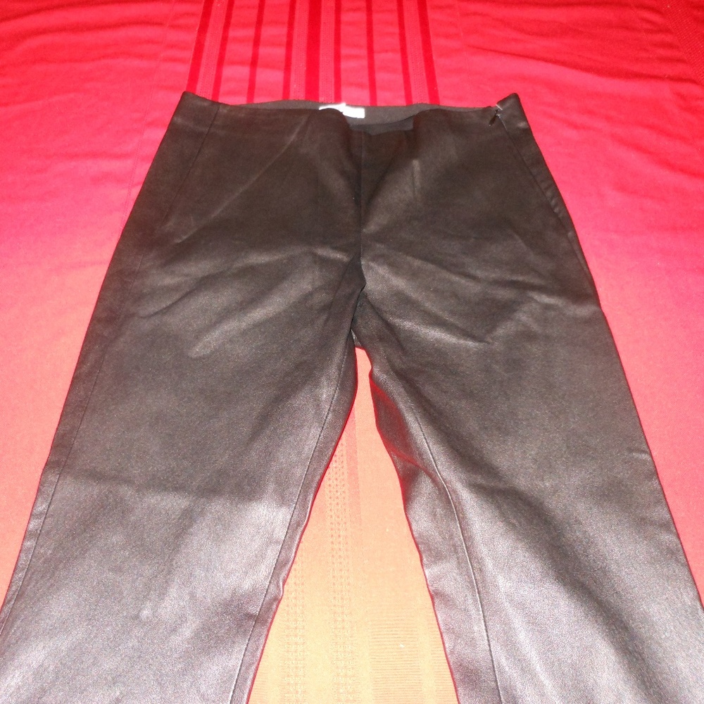 NORDSTROM Signature Leather Pants-Size 8
